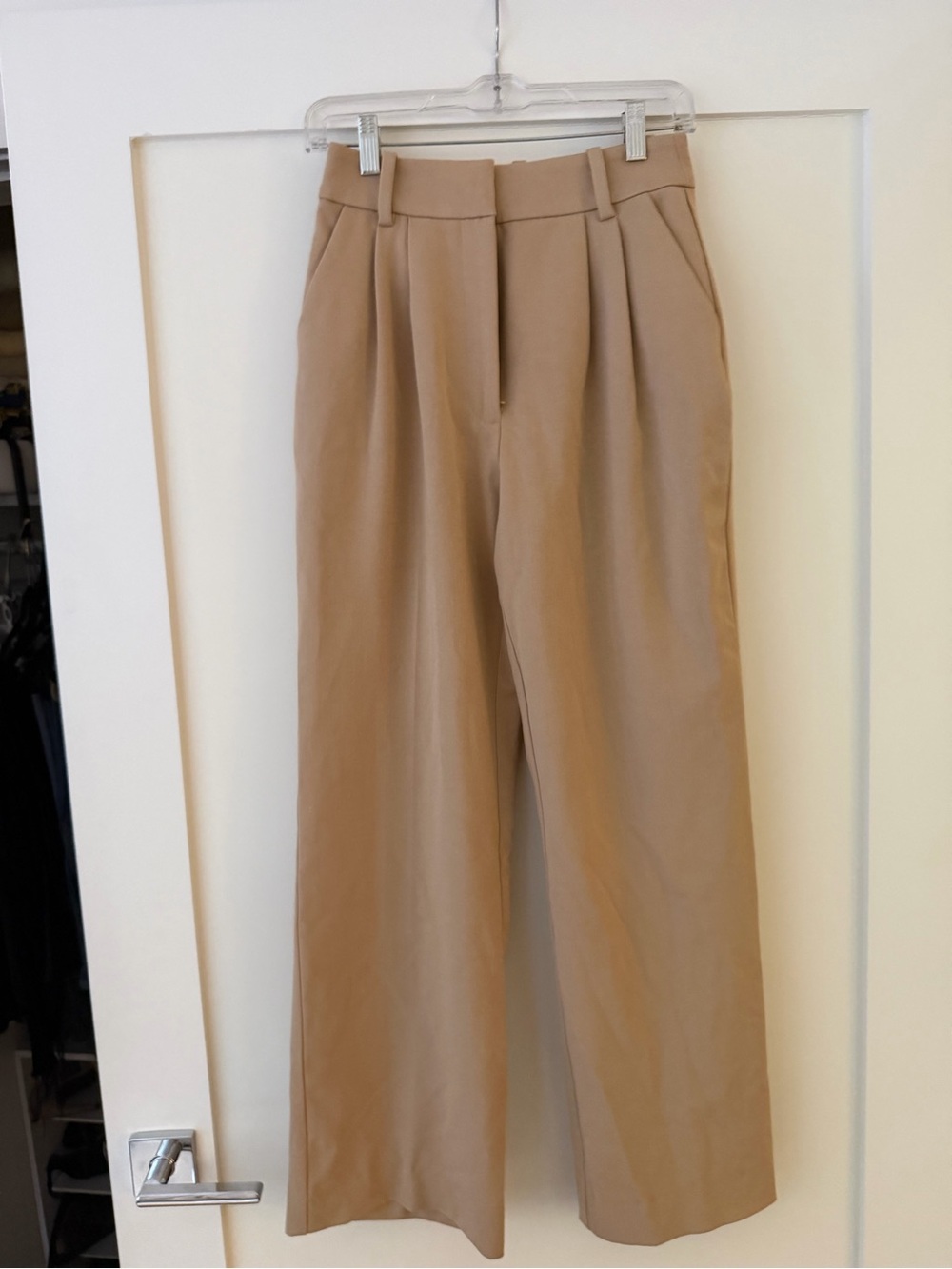 Favorite Daughter Wide-Leg Trousers in Camel